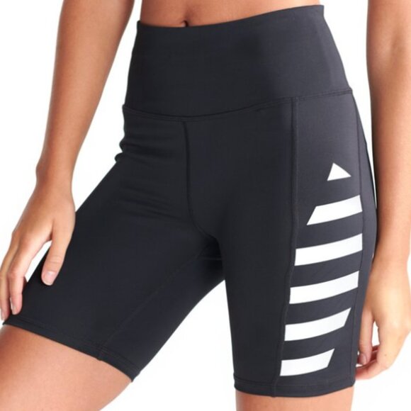 Superdry Training Lock Up Bike Shorts in Black - Picture 6 of 8
